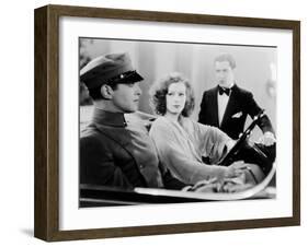 A Woman Of Affairs, Douglas Fairbanks Jr., Greta Garbo, Johnny Mack Brown, 1928-null-Framed Photo