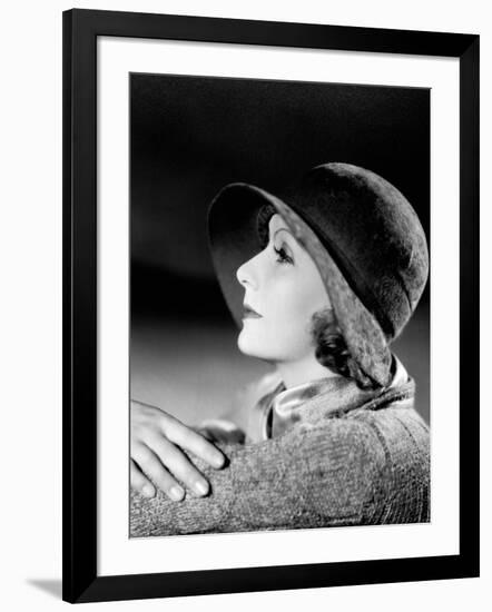 A Woman of Affairs, Greta Garbo, Directed by Clarence Brown, 1928-null-Framed Photographic Print