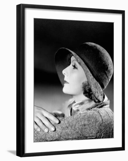 A Woman of Affairs, Greta Garbo, Directed by Clarence Brown, 1928-null-Framed Photographic Print