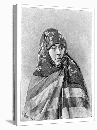 A Woman of Brussa, Turkey, 1895-Henri Thiriat-Stretched Canvas