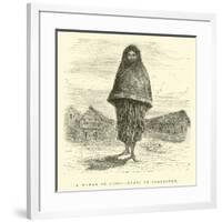A Woman of Cuzco, Class of Tradesmen-Édouard Riou-Framed Giclee Print
