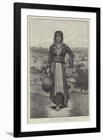 A Woman of Nazareth-Herbert Gustave Schmalz-Framed Giclee Print