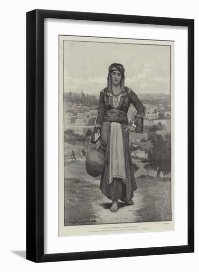 A Woman of Nazareth-Herbert Gustave Schmalz-Framed Giclee Print