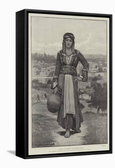 A Woman of Nazareth-Herbert Gustave Schmalz-Framed Stretched Canvas