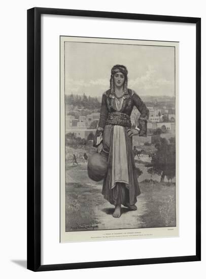 A Woman of Nazareth-Herbert Gustave Schmalz-Framed Giclee Print