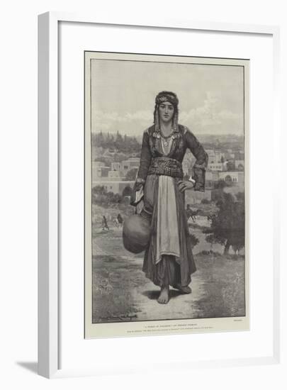 A Woman of Nazareth-Herbert Gustave Schmalz-Framed Giclee Print