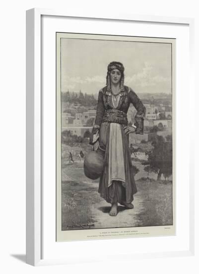 A Woman of Nazareth-Herbert Gustave Schmalz-Framed Giclee Print