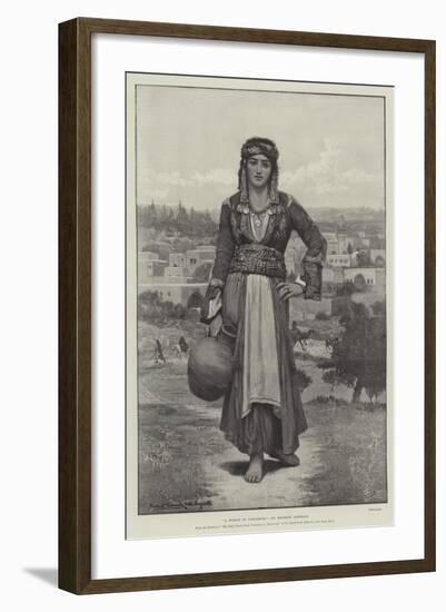 A Woman of Nazareth-Herbert Gustave Schmalz-Framed Giclee Print