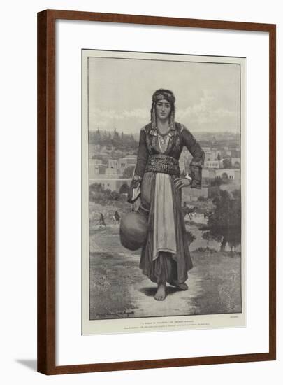 A Woman of Nazareth-Herbert Gustave Schmalz-Framed Giclee Print