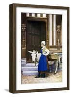 A Woman of Normandy, France, C1922-null-Framed Giclee Print
