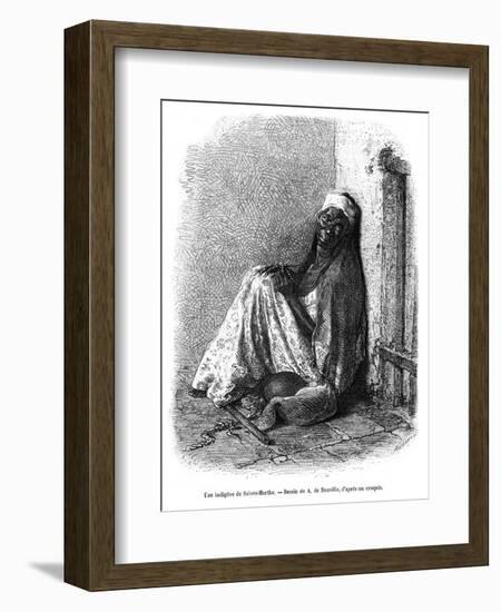 A Woman of Santa Marta, Colombia, 19th Century-A de Neuville-Framed Giclee Print