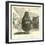 A Woman of the Lower Ranks of Cuzco-Édouard Riou-Framed Giclee Print