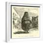 A Woman of the Lower Ranks of Cuzco-Édouard Riou-Framed Giclee Print