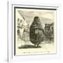 A Woman of the Lower Ranks of Cuzco-Édouard Riou-Framed Giclee Print