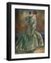 'A Woman of the Time of Cromwells', 1907-Dion Clayton Calthrop-Framed Giclee Print