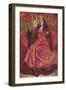 'A Woman of the Time of Henry VII', 1907-Dion Clayton Calthrop-Framed Giclee Print