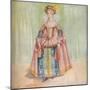 'A Woman of the Time of James I', 1907-Dion Clayton Calthrop-Mounted Giclee Print
