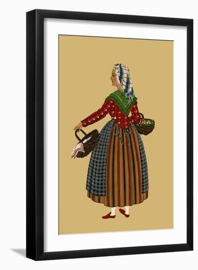 A Woman on Guyenne-Elizabeth Whitney Moffat-Framed Art Print