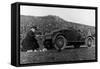 A Woman Picnicking Next to Her Air-Cooled Rover 8, C1919-C1925-null-Framed Stretched Canvas