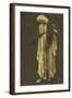 A Woman Playing a Cithara-Edward Burne-Jones-Framed Giclee Print