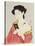 A Woman Powdering Her Neck-Ioki Bunsai-Stretched Canvas