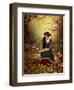 A Woman Reading A Book-Atelier Sommerland-Framed Art Print