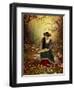 A Woman Reading A Book-Atelier Sommerland-Framed Art Print