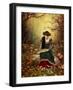 A Woman Reading A Book-Atelier Sommerland-Framed Art Print