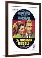 A Woman Rebels-null-Framed Art Print