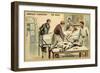 A Woman Receiving a Blood Transfusion from a Goat-null-Framed Giclee Print