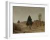 A Woman Rides a Donkey in Bamiyan Province, Central Afghanistan, September 16, 2005-Tomas Munita-Framed Photographic Print