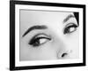 A Woman's Eyes with Typical Sixties Make-Up-null-Framed Photographic Print