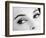 A Woman's Eyes with Typical Sixties Make-Up-null-Framed Photographic Print