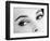 A Woman's Eyes with Typical Sixties Make-Up-null-Framed Photographic Print