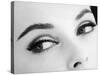 A Woman's Eyes with Typical Sixties Make-Up-null-Stretched Canvas