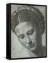 A Woman's Head with Braided Hair-Alessandro Bonvicino Moretto-Framed Stretched Canvas