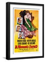 A Woman's Secret, 1949-null-Framed Art Print