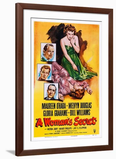 A Woman's Secret, 1949-null-Framed Art Print