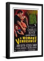 A Woman's Vengeance-null-Framed Art Print