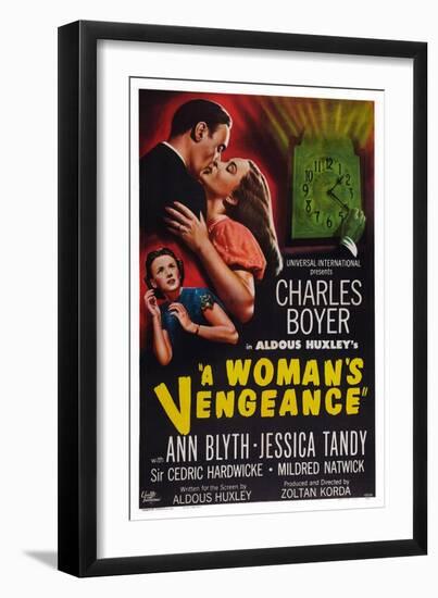 A Woman's Vengeance-null-Framed Art Print