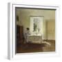 A Woman Seated at a Table by a Window-Carl Holsoe-Framed Giclee Print