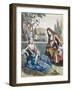 A Woman Seated on the Grass-Nicolas Bonnart-Framed Giclee Print