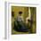 A Woman Sewing-Félix Vallotton-Framed Giclee Print