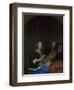 A Woman Singing and a Man with a Cittern, Ca. 1665-1667-Godfried Cornelisz Schalcken-Framed Giclee Print