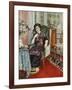 A Woman Sitting in a Chair; Femme Assis Dans Un Fauteuil, 1911-Henri Lebasque-Framed Giclee Print