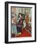 A Woman Sitting in a Chair; Femme Assis Dans Un Fauteuil, 1911-Henri Lebasque-Framed Giclee Print