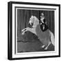 A Woman Sitting on a Rearing Horse, 1898-Aubrey Beardsley-Framed Giclee Print