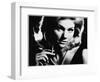 A Woman Smokes a Cigarette-null-Framed Photographic Print