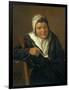 A Woman Smoking a Pipe-Frans Hals-Framed Giclee Print
