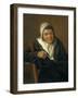 A Woman Smoking a Pipe-Frans Hals-Framed Giclee Print